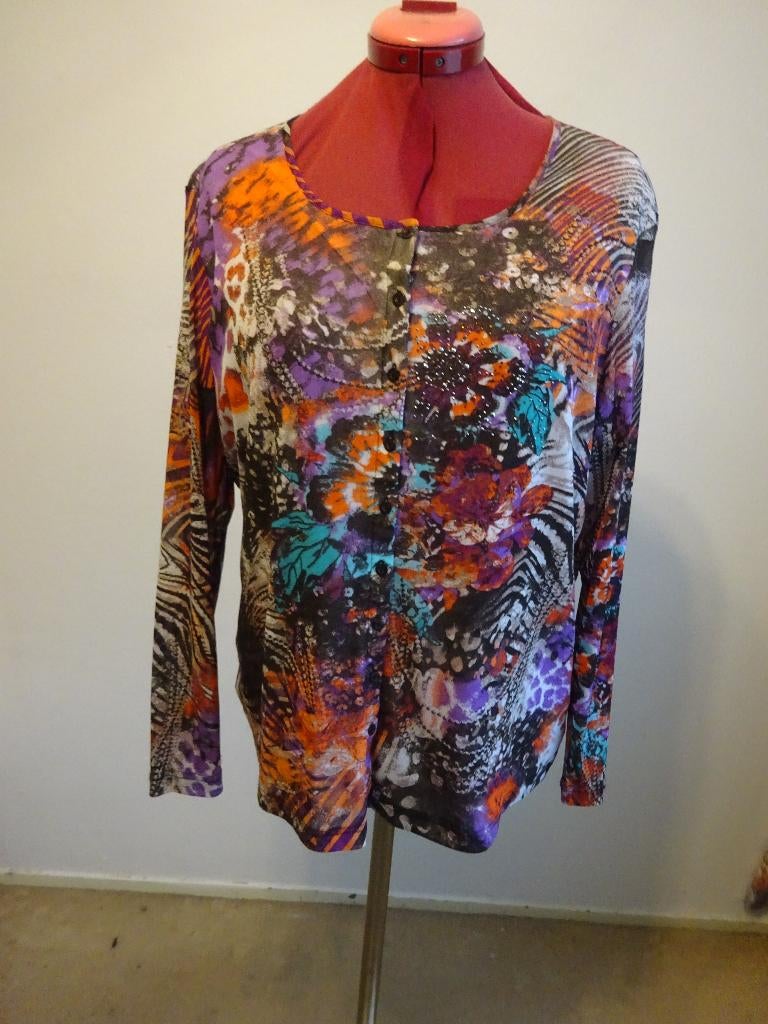Gerry Weber vest mt 46, Overige kleuren, Verzenden, Maat 46/48 (XL) of groter, Zo goed als nieuw