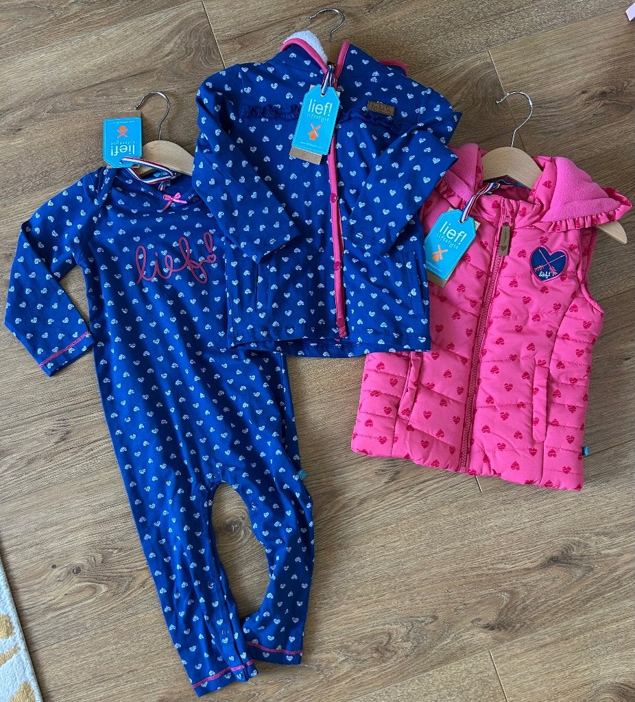 Lief! Lifestyle babykleren maat 86 NIEUW, Nieuw, Ophalen of Verzenden, Lief! Lifestyle, Truitje of Vestje