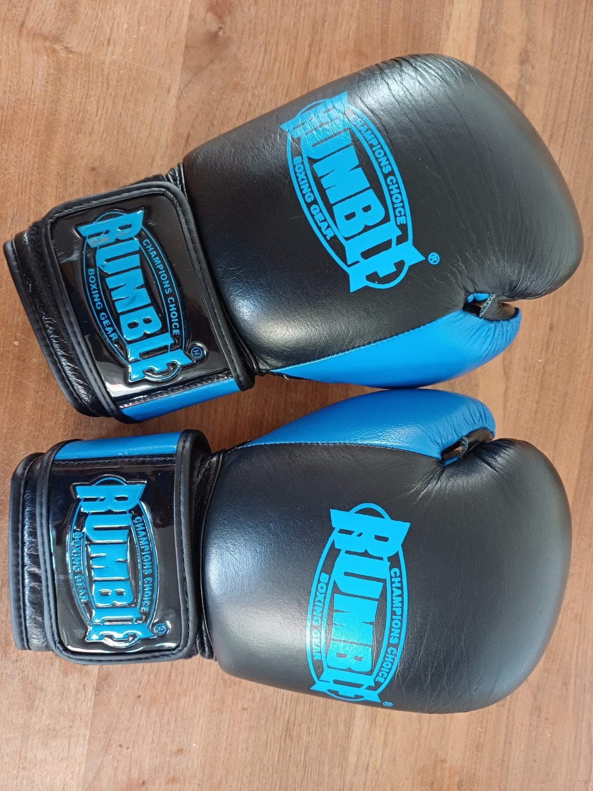 Rumble Bokshandschoenen - Zwart/Blauw - 12 OZ, Ophalen of Verzenden, Nieuw, Bokshandschoenen