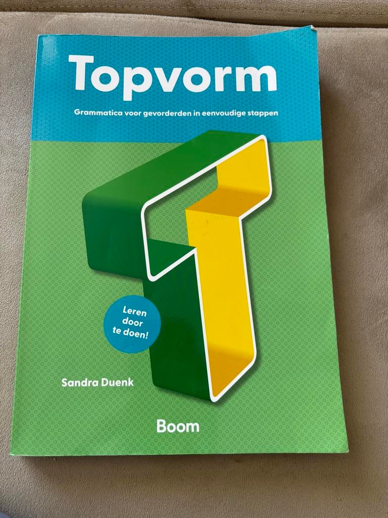 Topvorm: Grammatica voor gevorderden, Boeken, Schoolboeken, Zo goed als nieuw, Nederlands, Overige niveaus, Ophalen of Verzenden
