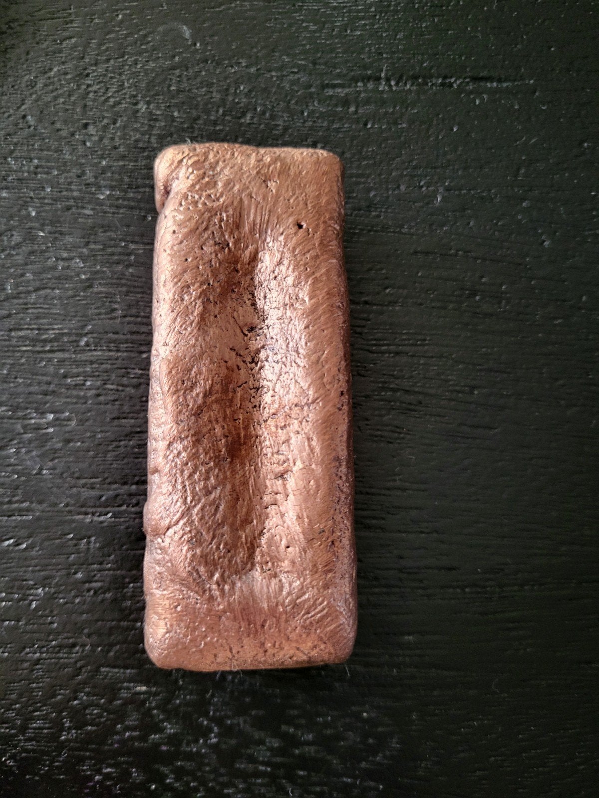 Koperbaar 1KG, koperbaar, koperenbaar, Postzegels en Munten, Edelmetalen en Baren, Ophalen of Verzenden, Koper