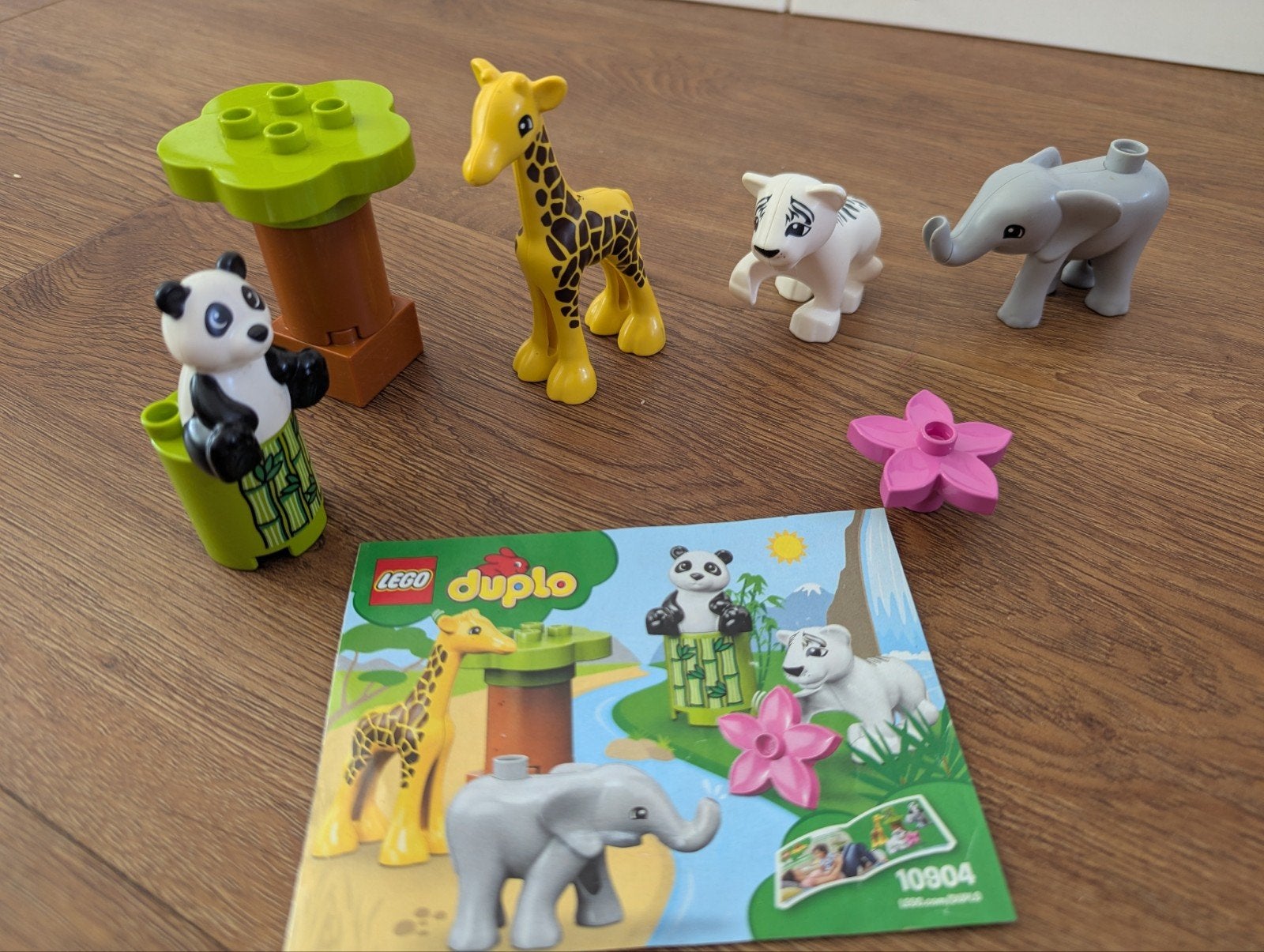Lego Duplo dierentuin dieren 10904, Ophalen, Zo goed als nieuw, Duplo
