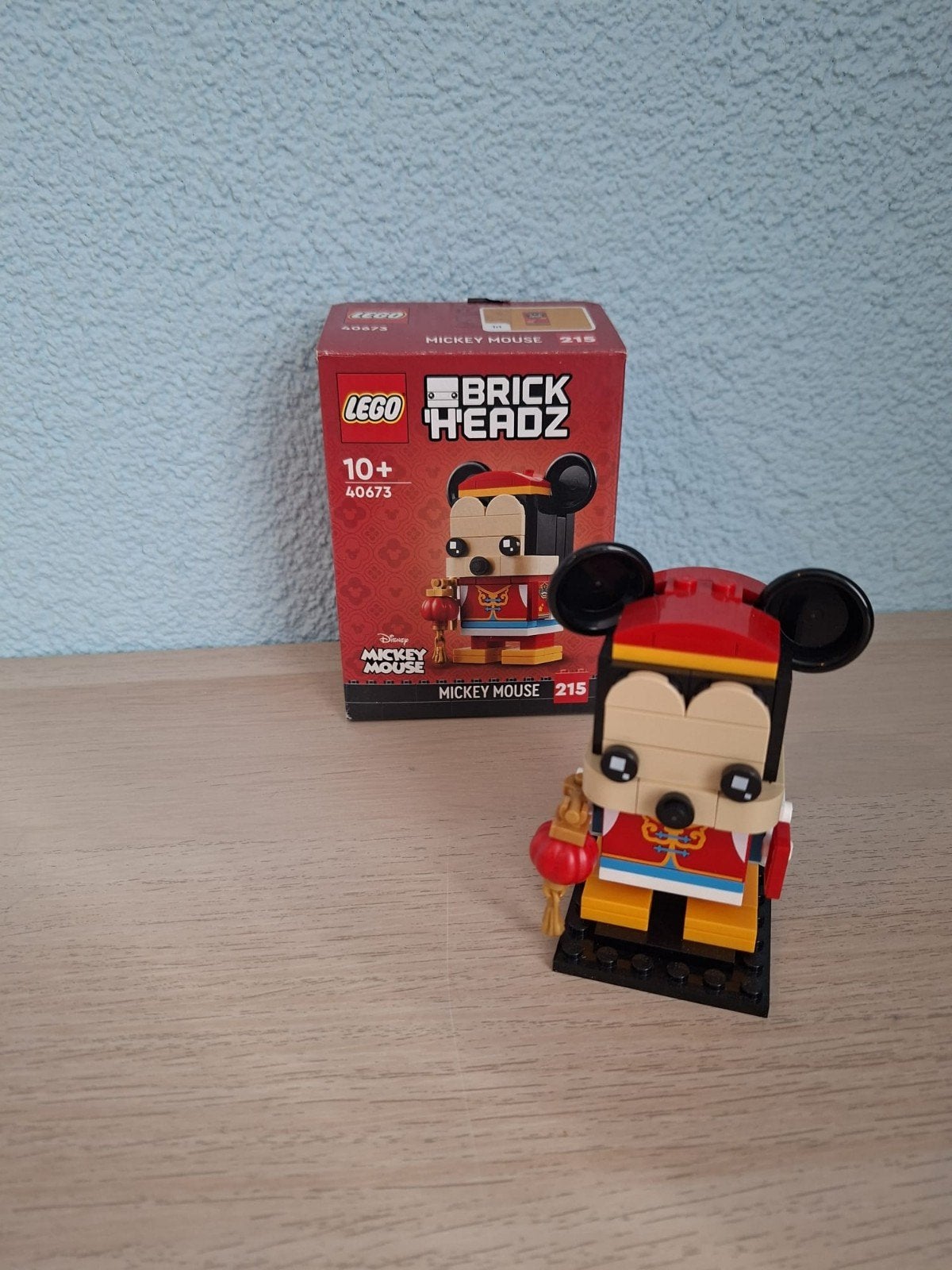 LEGO BrickHeadz Spring Festival Mickey Mouse 40673, BrickHeadz, Lego, Ophalen of Verzenden, Zo goed als nieuw