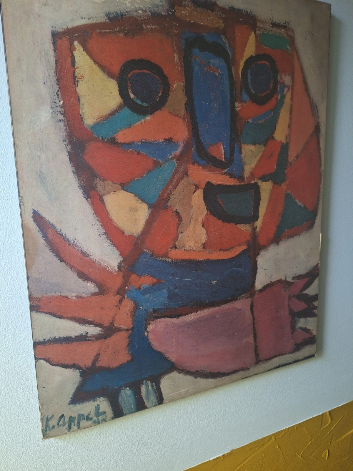 Karel Appel De uil, Ophalen