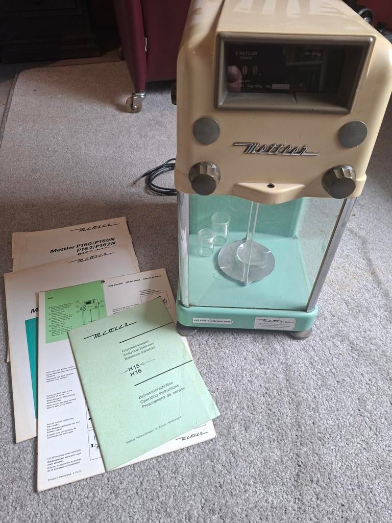 Vintage Mettler Analytische Balans Type H4 - Laboratorium, Ophalen of Verzenden
