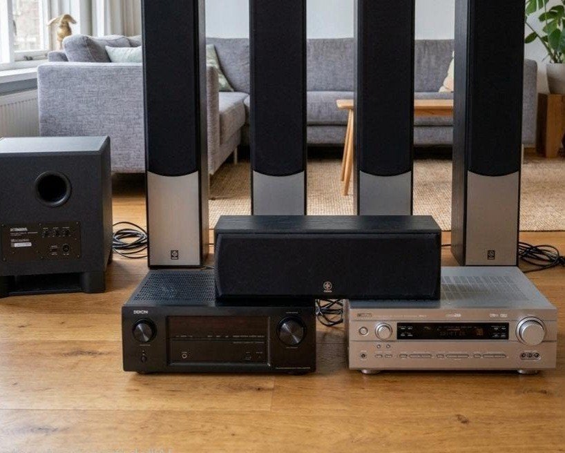 Complete Home Cinema Set Yamaha, 70 watt of meer, 5.1-systeem, Overige spelers, Ophalen