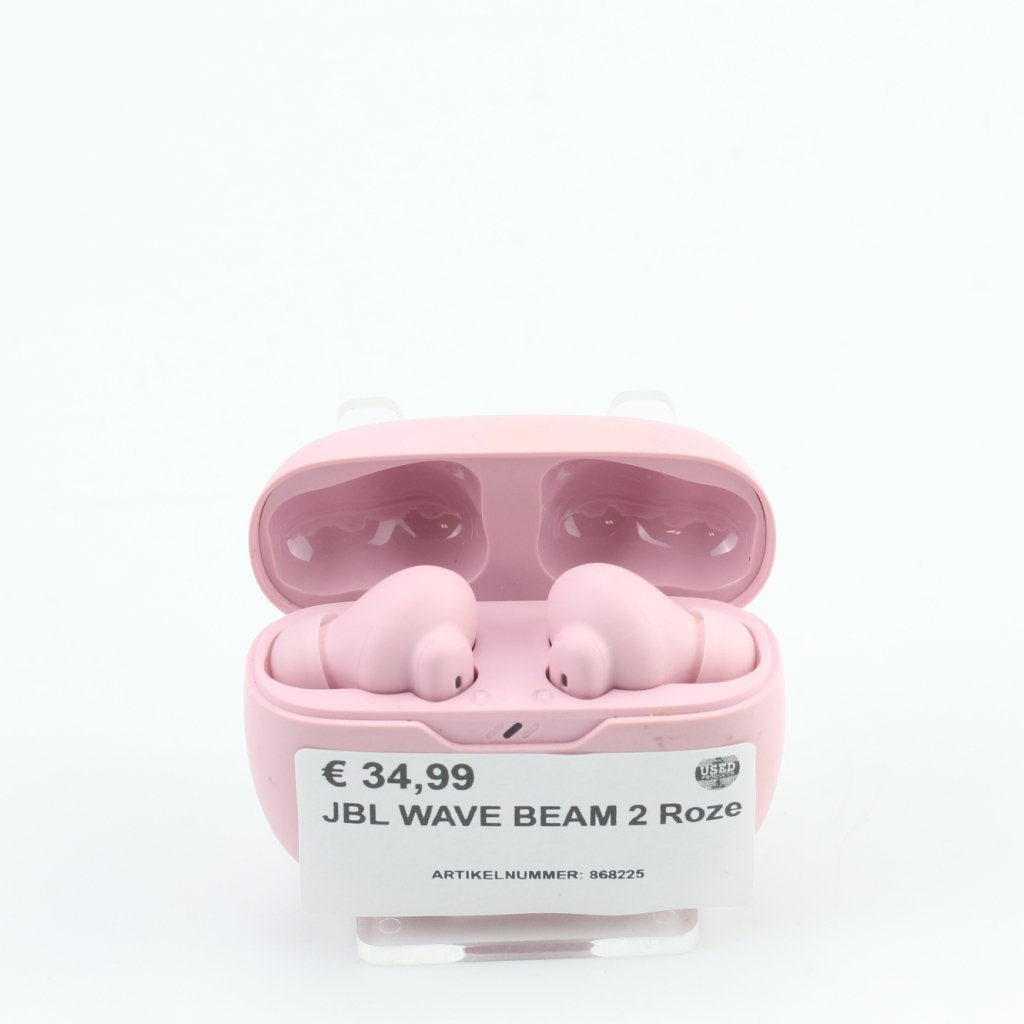 JBL WAVE BEAM 2 Roze, JBL, Zo goed als nieuw, Support@jbl.com, 400 Atlantic Street
Stamford, CT 06901
USA