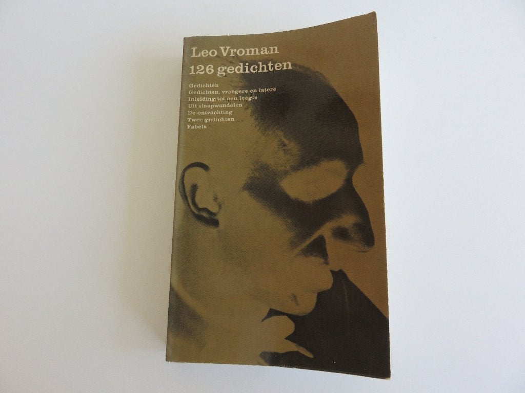 leo vroman 126 gedichten, Gelezen, Leo Vroman, Ophalen of Verzenden, Eén auteur