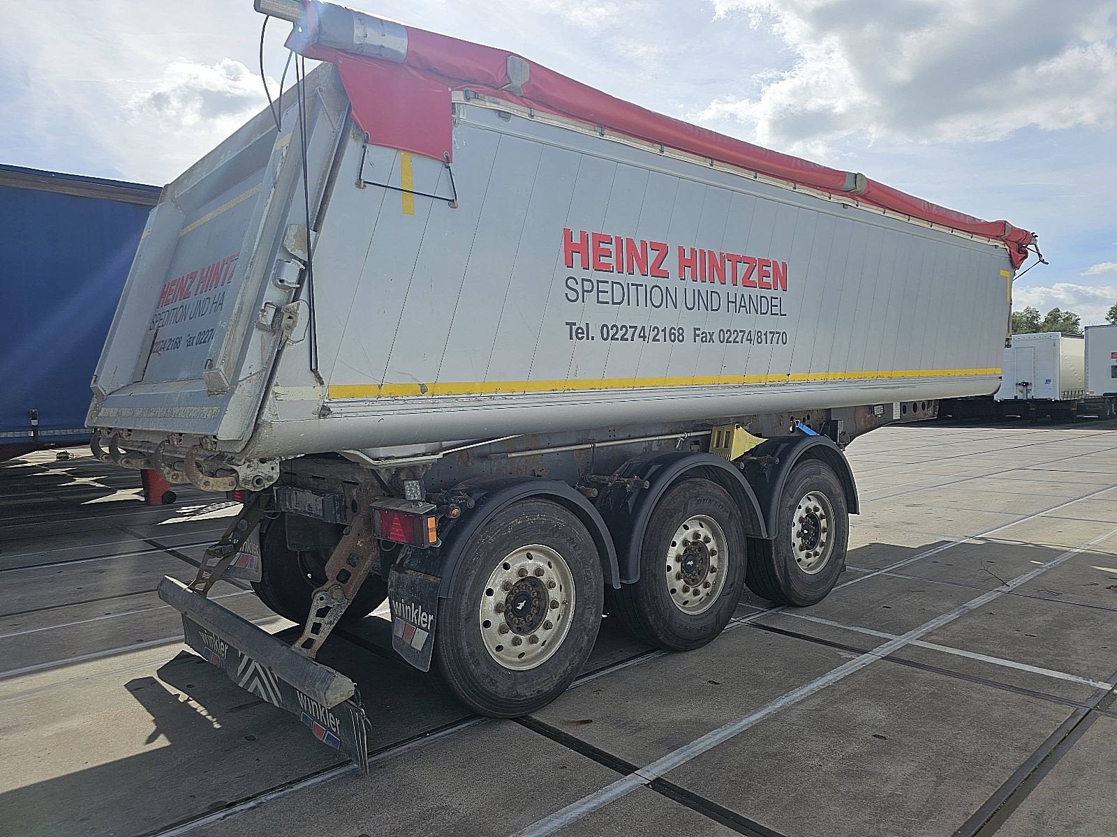 SCHMITZ SKI 24, Auto's, Overige kleuren, Bedrijf, Aanhangers en Opleggers, Te koop