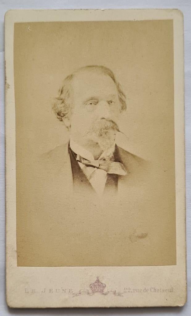 cdv Keizer Napoleon III 1870's, Verzenden, Voor 1940, Gebruikt, Foto