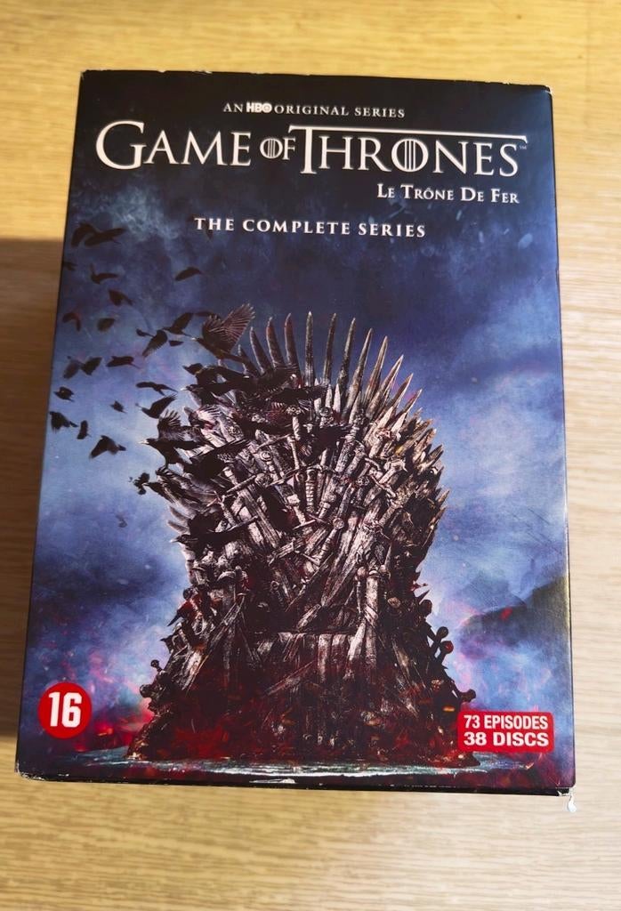 Game of Thrones – Complete Serie (DVD Boxset – 38 discs), Vanaf 16 jaar, Ophalen of Verzenden, Zo goed als nieuw, Boxset
