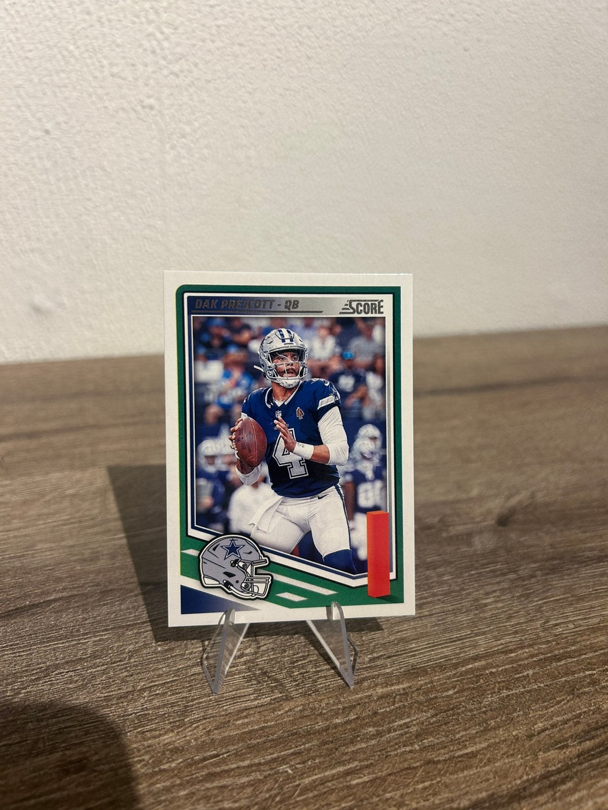 Dak Prescott 2025 Panini Score Football #2 Dallas Cowboys, Ophalen of Verzenden, Zo goed als nieuw, Buitenlandse clubs, Poster, Plaatje of Sticker
