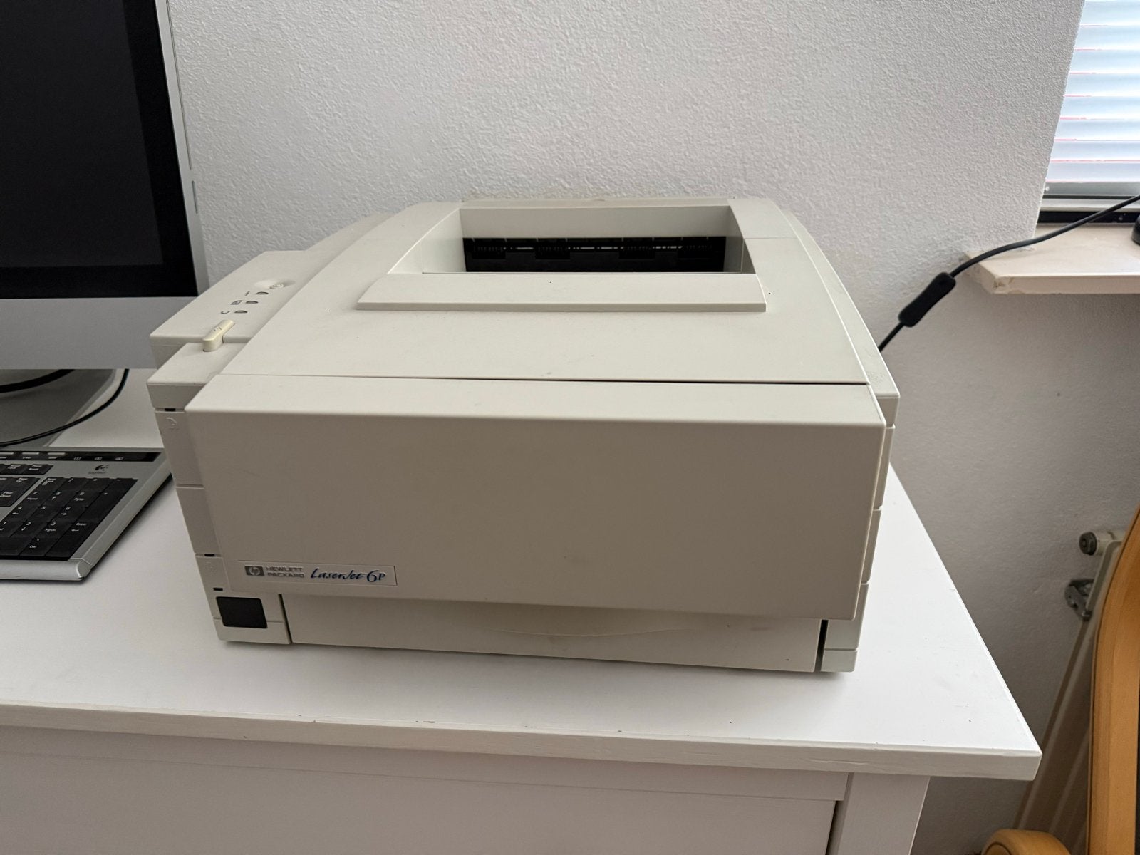 HP LaserJet 6P Laserprinter - Vintage Kantoorprinter, Ophalen, Zwart-en-wit printen, Gebruikt, Printer