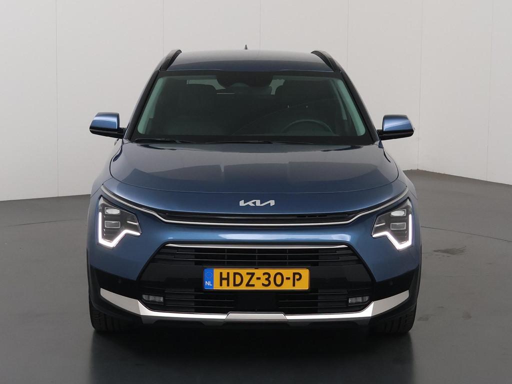 Kia Niro 1.6 GDi Hybrid DynamicPlusLine Edition | Trekhaak |, Auto's, 1374 kg, Gebruikt, Euro 6, Blauw