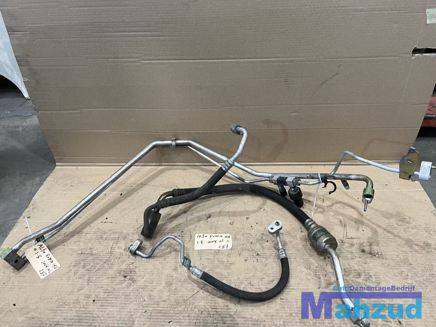 ALFA ROMEO 156 1.8 T.spark airco slang leiding set 1997-2005, Auto-onderdelen, Gebruikt, Dpofca@stellantis.com, Stellantis Europe S.p.A.