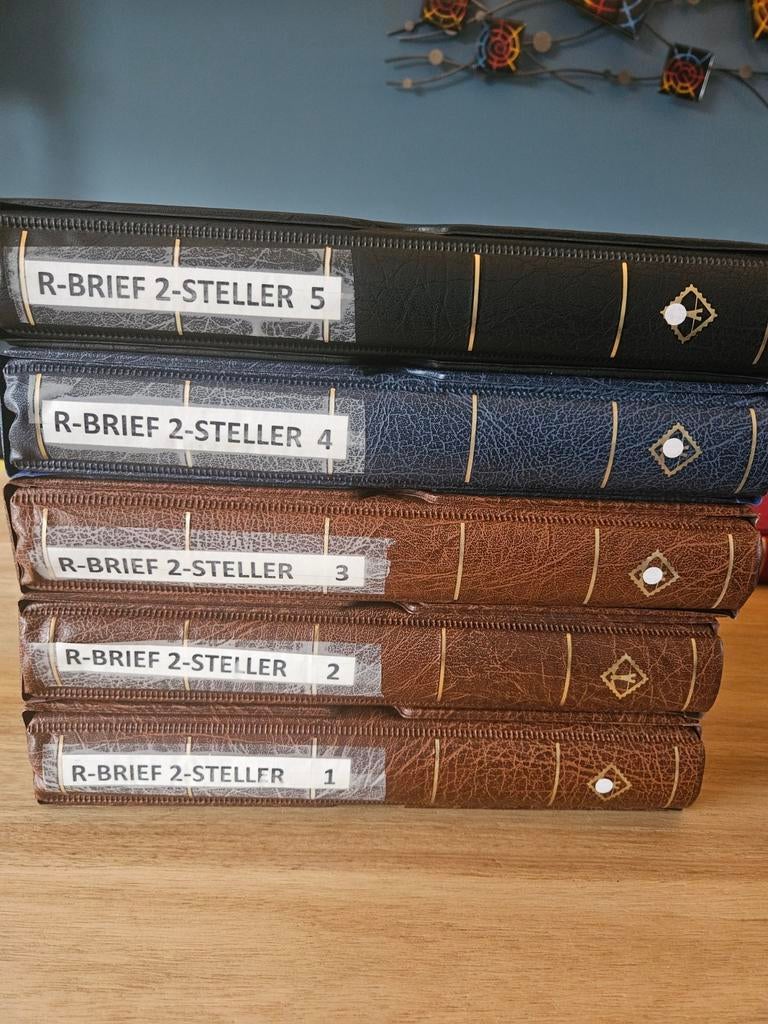 Verzameling R-Brief 2-Steller Postzegels & Enveloppe, Postzegels en Munten, Postzegels | Volle albums en Verzamelingen, Ophalen of Verzenden