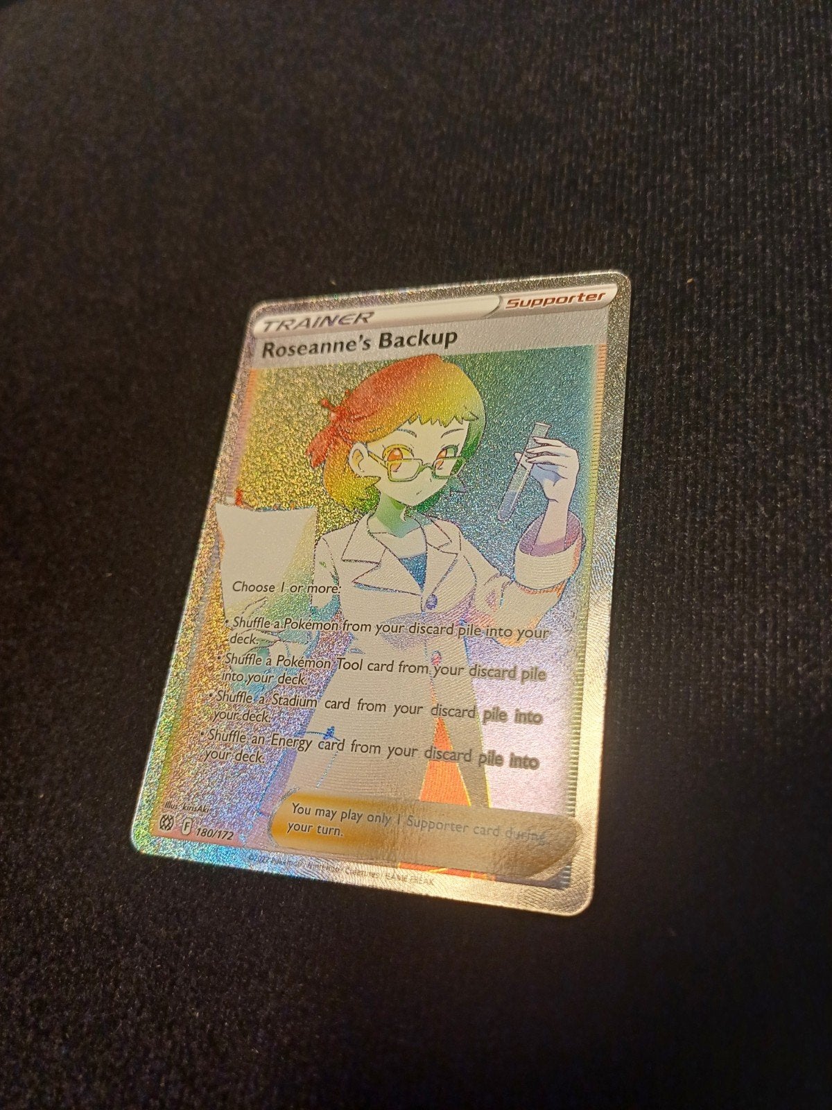 Pokémon Roseanne's Backup- 180/172, Ophalen of Verzenden, Losse kaart
