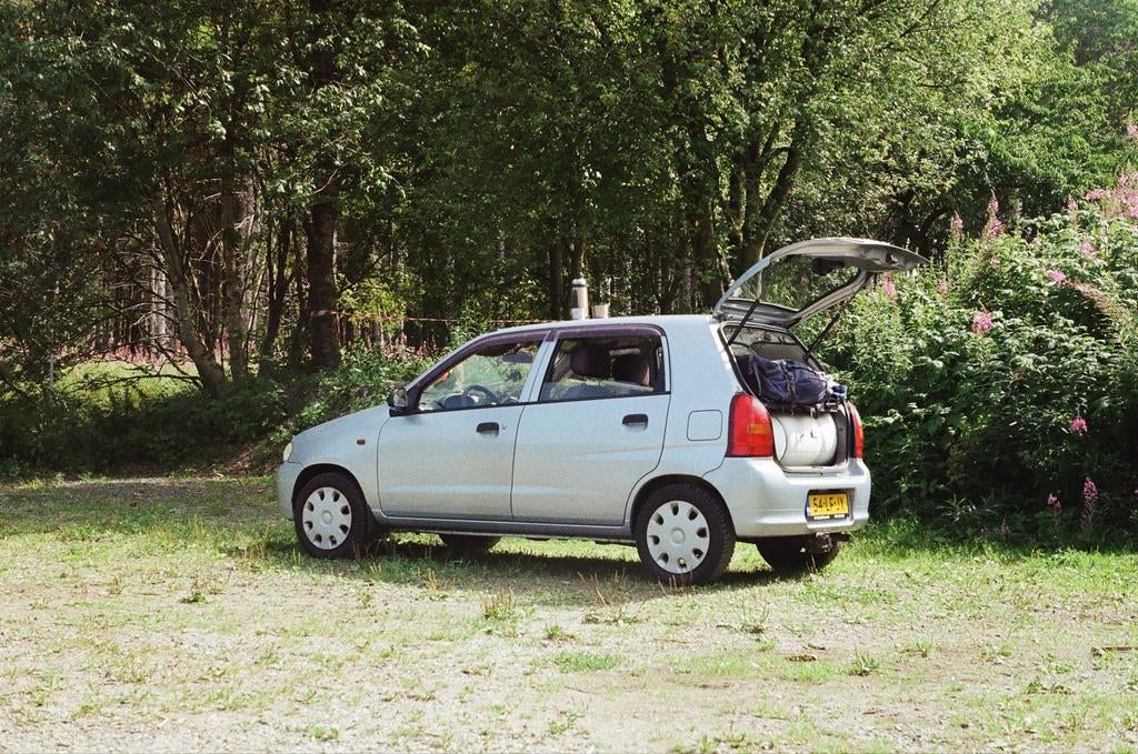 Camperbox Suzuki Alto 2002, Ophalen