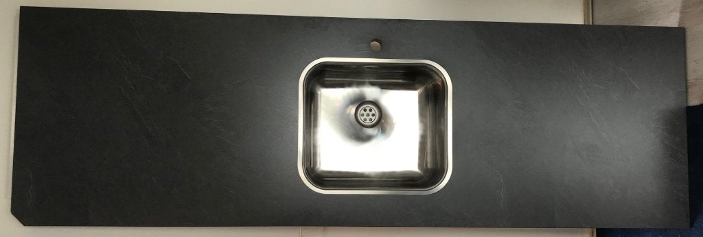 Werkblad inclusief spoelbak, Huis en Inrichting, Keuken | Keukenelementen, 150 tot 200 cm, Nieuw, Ophalen of Verzenden, Minder dan 100 cm