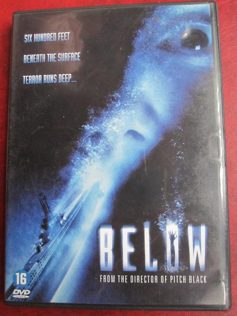 Below (2002), Cd's en Dvd's, Vanaf 16 jaar, Ophalen of Verzenden, Zo goed als nieuw, Actiethriller