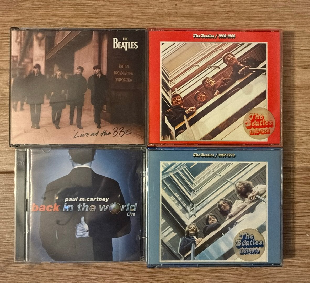 4x 2cd Beatles en McCartney, Ophalen of Verzenden, Gebruikt, Classic Rock, Verzamelalbum