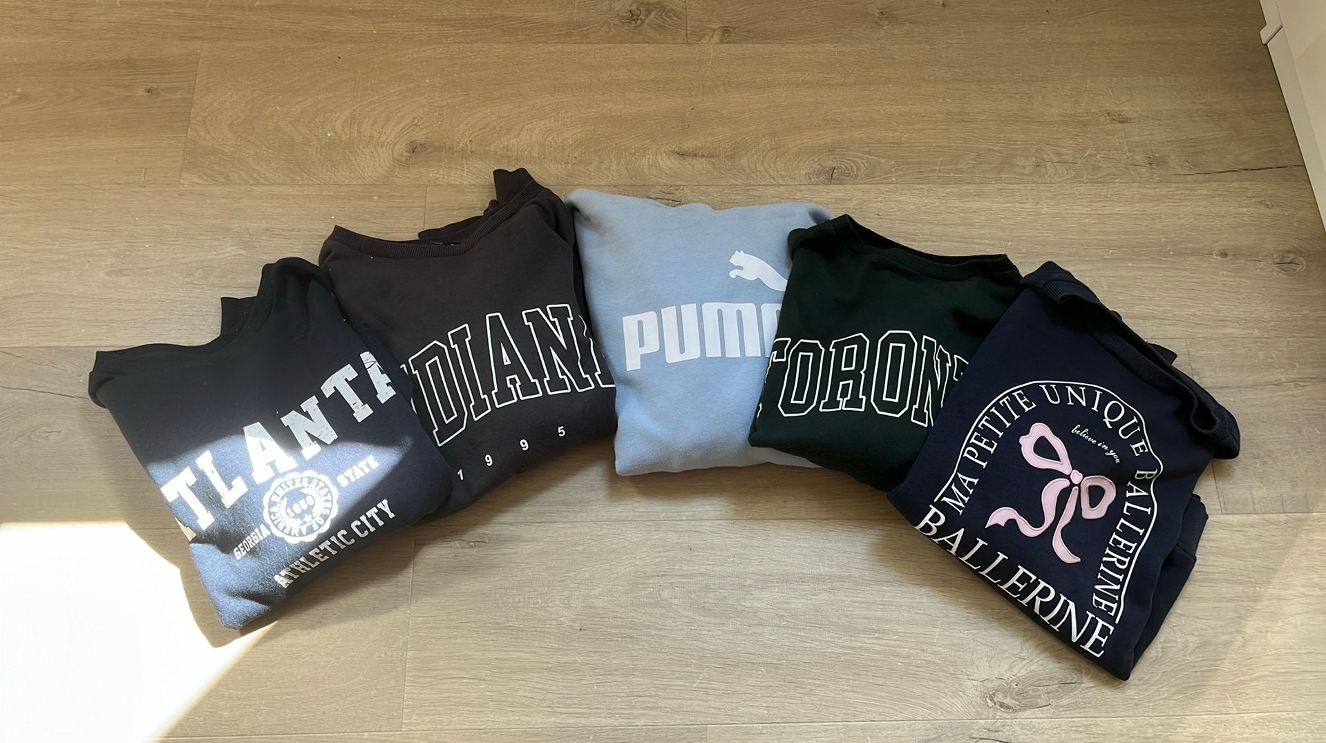Set van 5 sweaters: Only, Pigalle, Puma, maat xs of s, Kleding | Dames, Ophalen of Verzenden, Gedragen, Maat 34 (XS) of kleiner