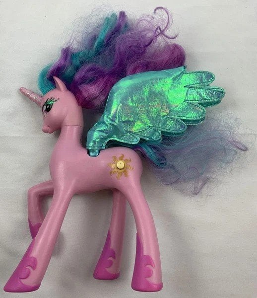 My Little Pony prinses Celestia spreekt Nederlands Hasbro, Coolsingel 104, 3011 AG Rotterdam, Netherlands, Verzenden, Zo goed als nieuw