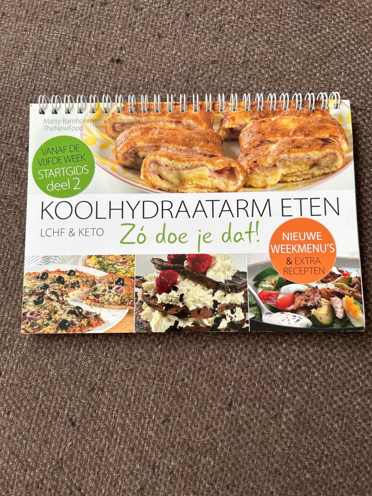 Koolhydraatarm Eten: LCHF & Keto Startgids Deel 2, Ophalen of Verzenden, Gelezen, Hoofdgerechten, Gezond koken