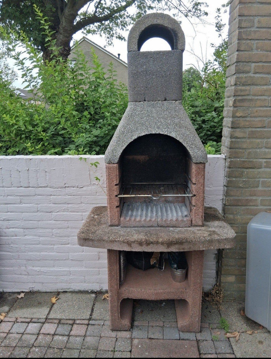 Stenen barbecue (gratis), Ophalen, Gebruikt, Onbekend
