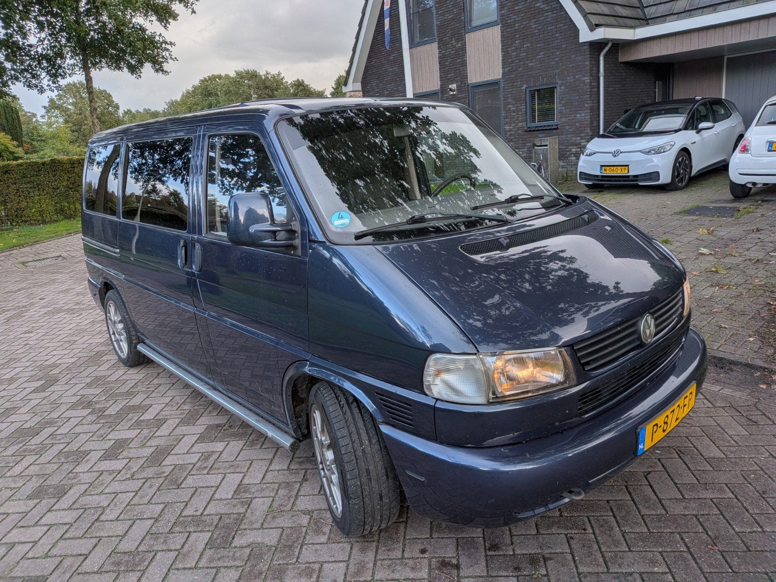 Volkswagen Multivan camper 1996 2.5 diesel 7 zitter!., 700 kg, Blauw, 1949 kg, 102 pk