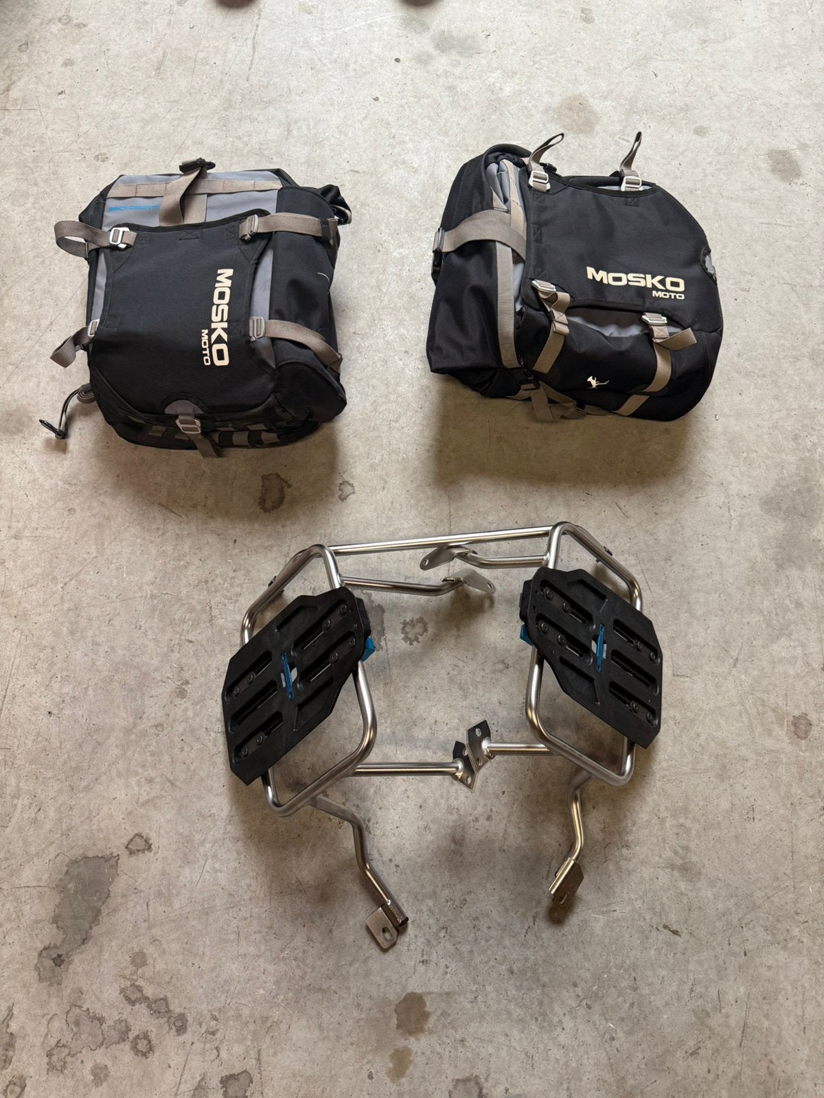 MOSKO MOTO TASSEN / Koffer kofferset KTM 1290 Adventure, Ophalen, Zo goed als nieuw