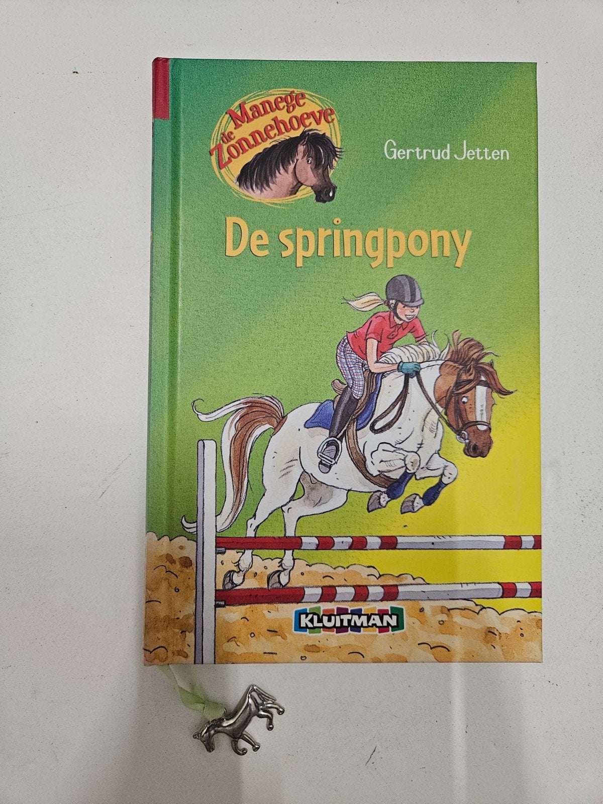 Gertrud Jetten - De springpony, Ophalen of Verzenden, Zo goed als nieuw, Gertrud Jetten