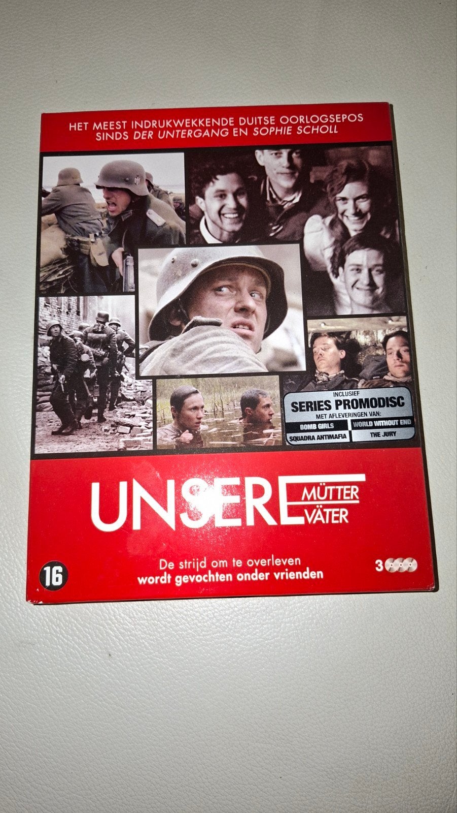 Unsere Mütter Unsere Väter (3-DVD Boxset), Cd's en Dvd's, Boxset, Ophalen of Verzenden, Zo goed als nieuw, Vanaf 12 jaar