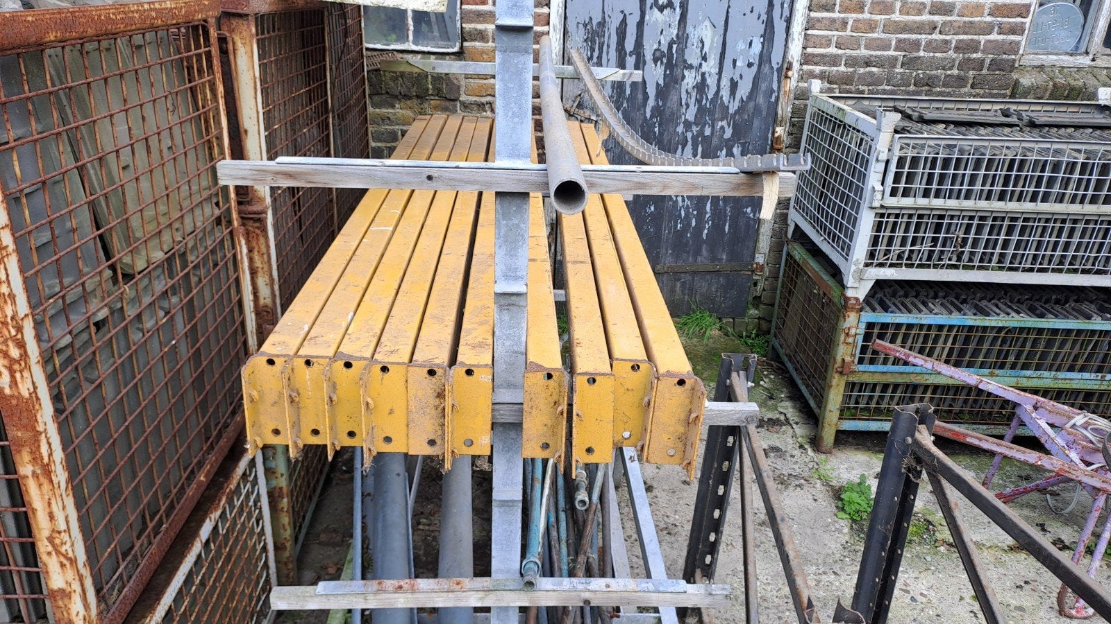 liggers pallet stelling lang 2,25m, Ophalen of Verzenden