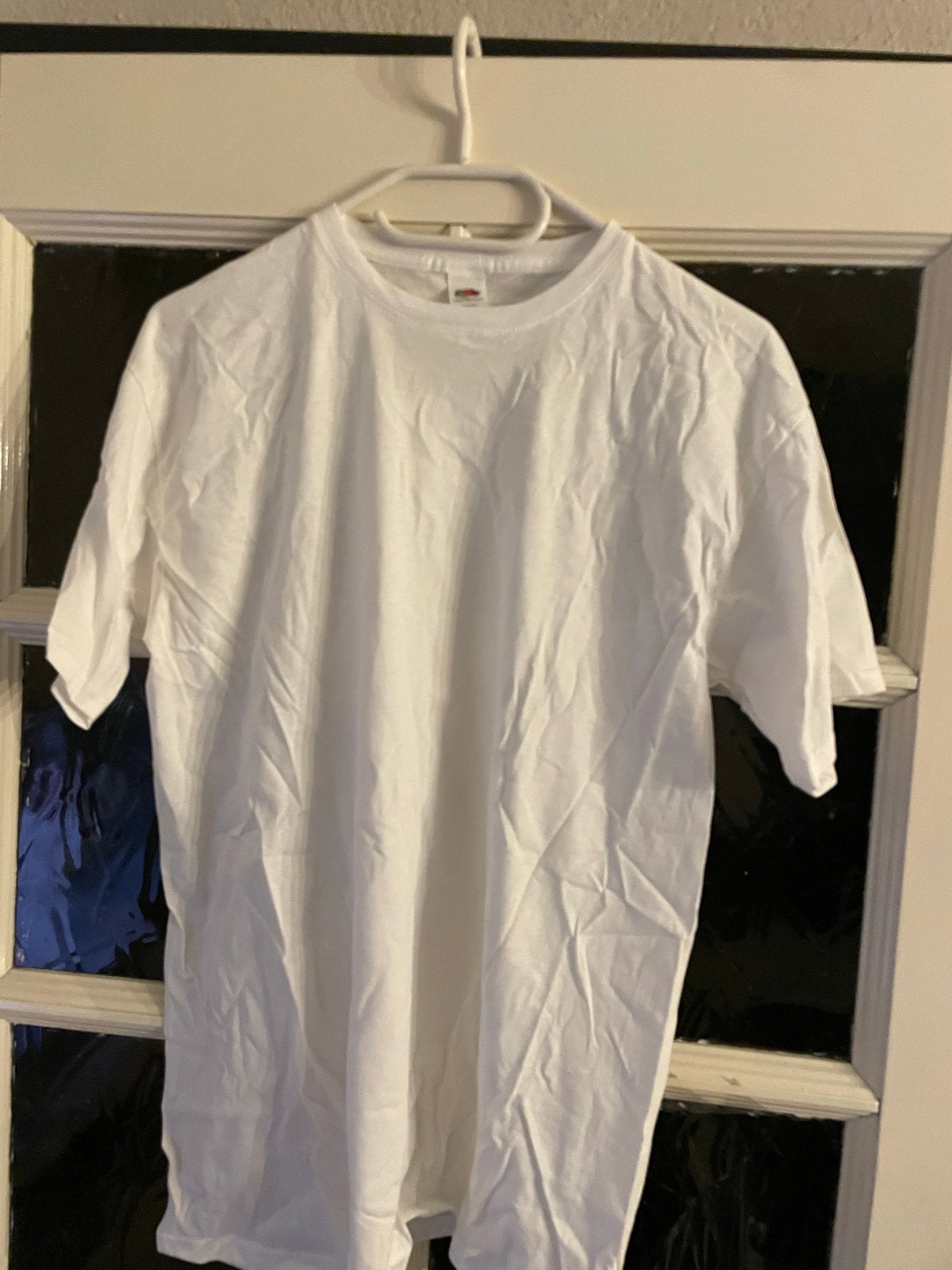 3x Fruit of the Loom T-shirts wit, maat 164cm (14-15 jaar), Ophalen of Verzenden, Zo goed als nieuw, Jongen of Meisje