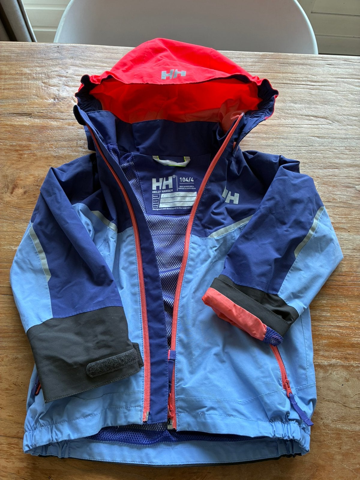 Helly Hansen regen jas 4 - 5 jaar, Ophalen of Verzenden, Zo goed als nieuw, Maat 34 (XS) of kleiner, Jack