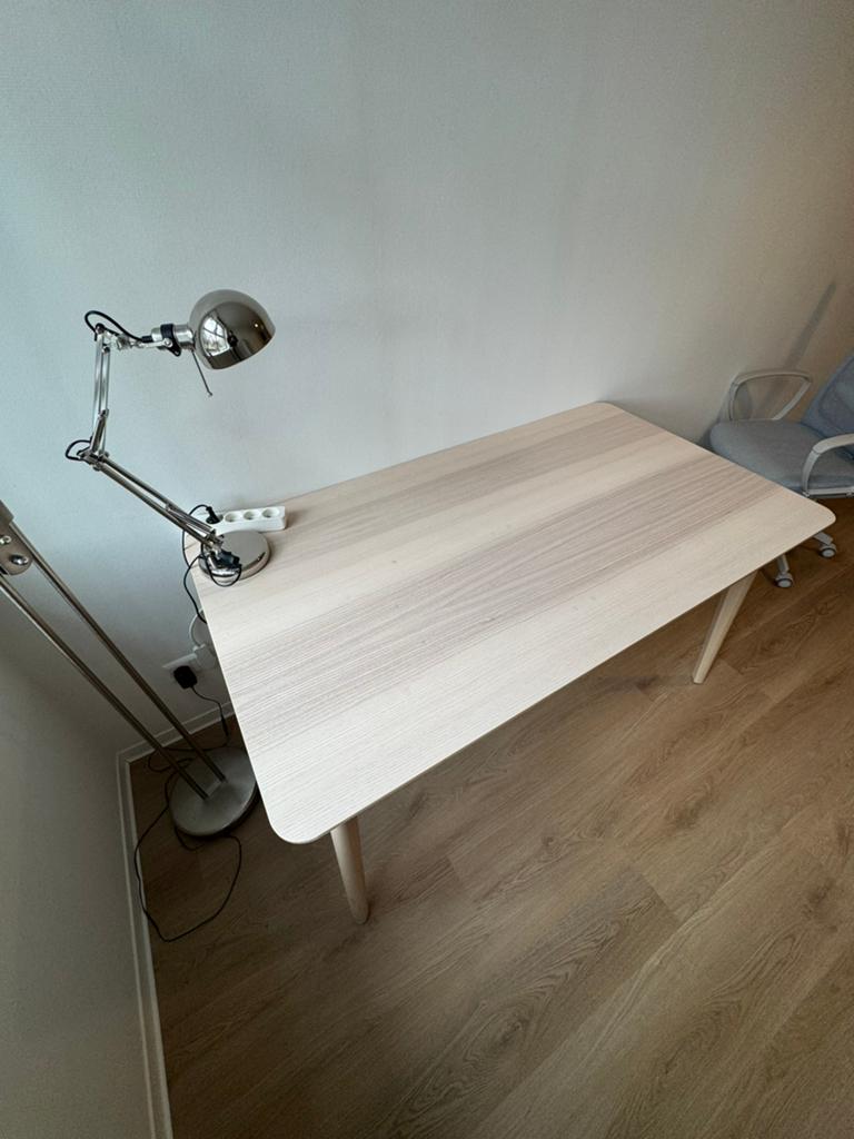 Ikea Houten tafel Bureau, Ophalen, Hout, Zo goed als nieuw, IKEA