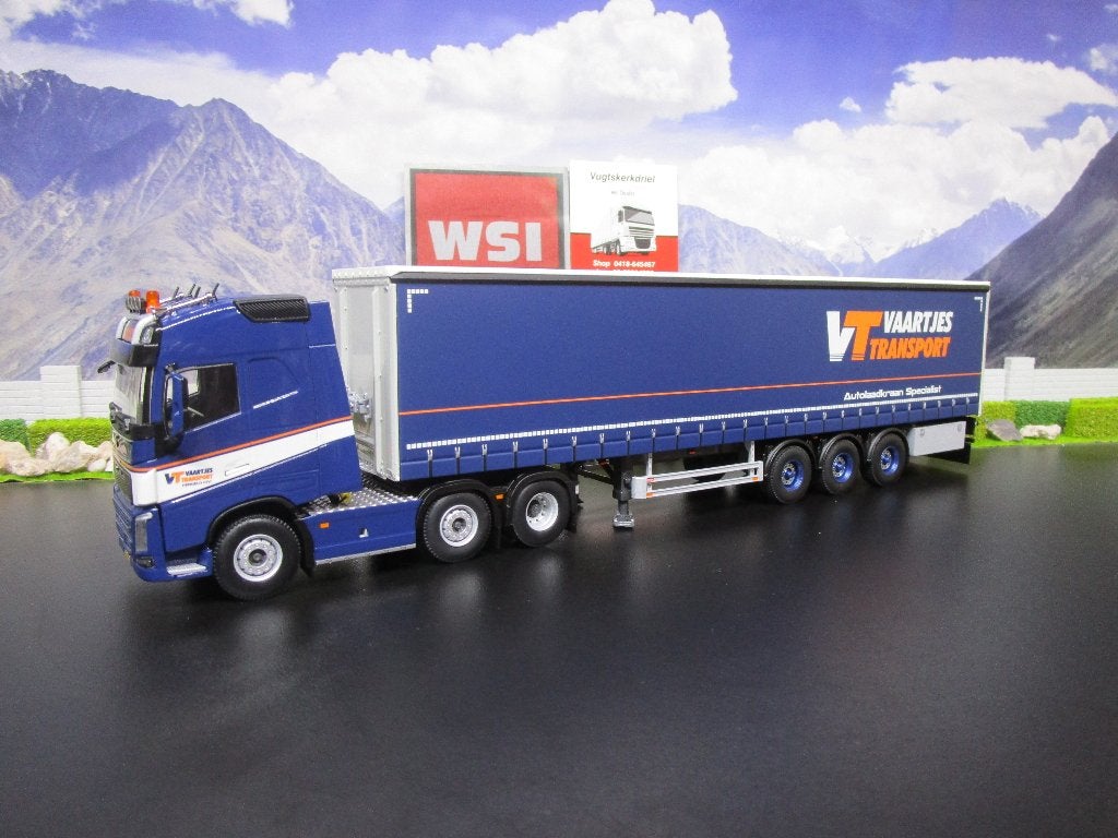 wsi 01-5071 vaartjes transport volvo fh4 globetrotter 6x2, Ophalen of Verzenden, Nieuw, Bus of Vrachtwagen, Wsi