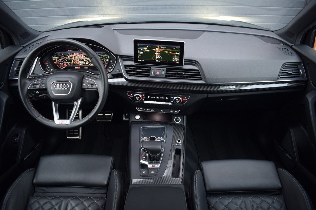 Audi SQ5 3.0 V6 TFSI 354pk Quattro | Luchtvering | Pano | Le, Auto's, Audi, Automaat, Gebruikt, 2995 cc, Leder