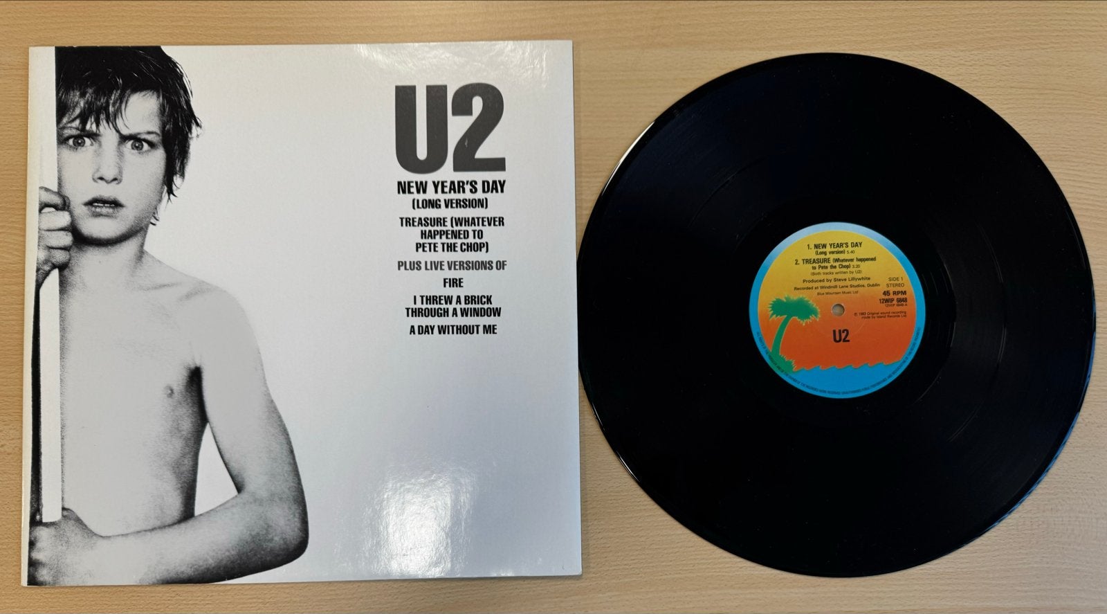 U2 - New Year's Day (Long Version) 12” - UK 1983, Gebruikt, Verzenden, EP, 12 inch