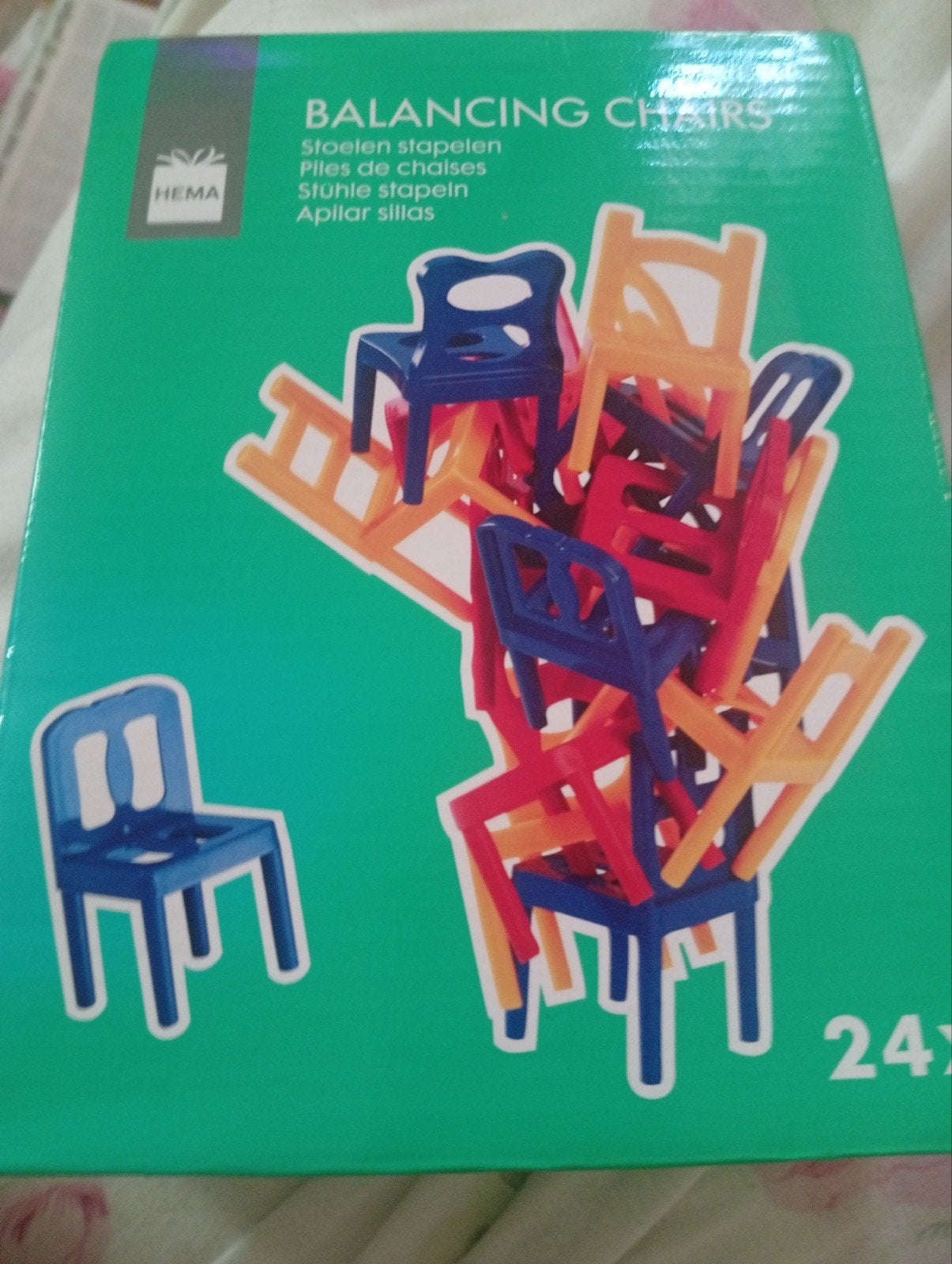 Hema Balancing Chairs Stapelspel - Nieuw in doos, Ophalen of Verzenden, Nieuw, Jongen of Meisje