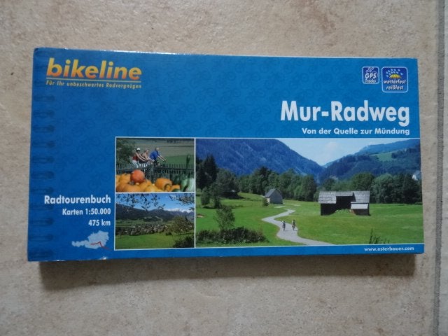 Bikeline Mur Radweg, Overige merken, Fiets- of Wandelgids, Europa, Ophalen of Verzenden