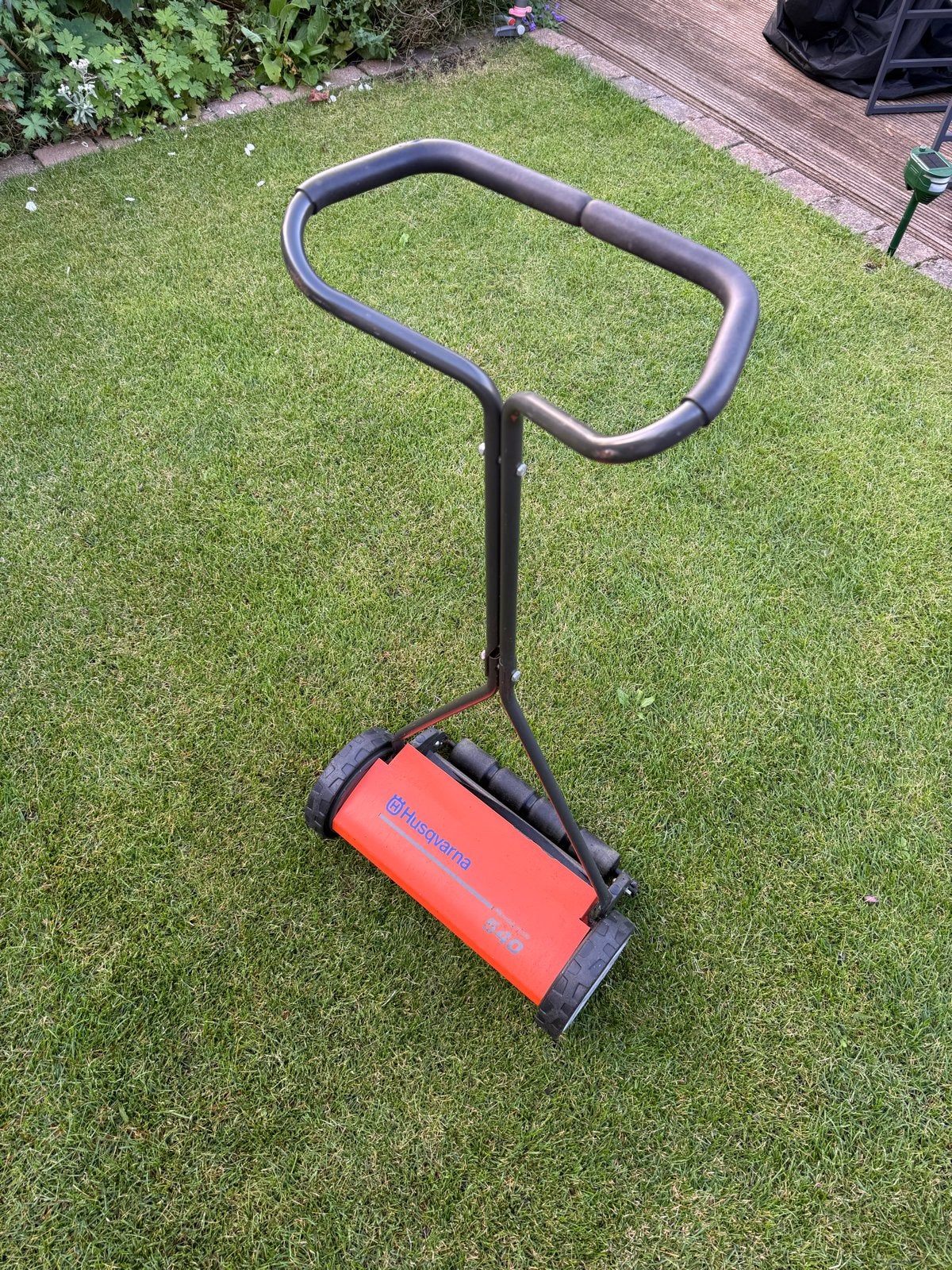 Husqvarna Handgrasmaaier Kooimaaier - Zeer Goede Staat, Kooimesmaaier, Ophalen of Verzenden, Gebruikt, Handgrasmaaier