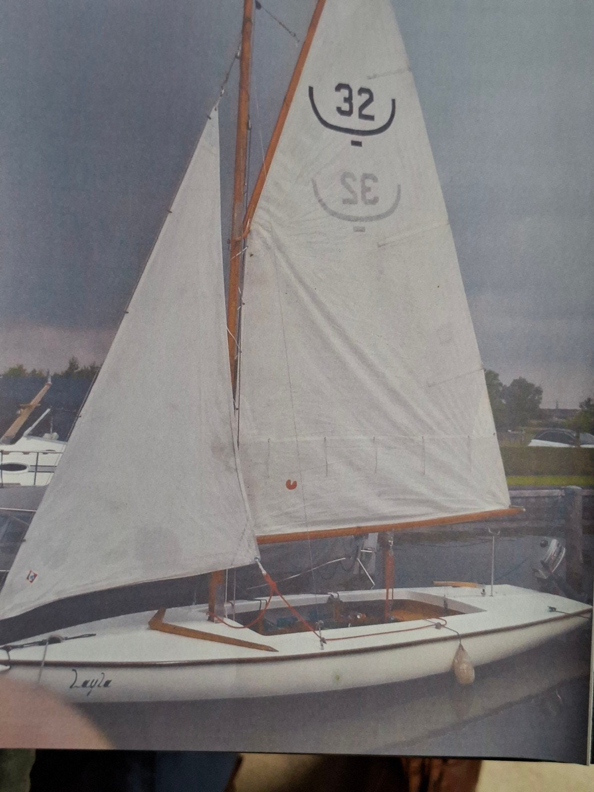 BM 16m2 open Zeilboot 'Layla' - Klaar voor het water!, Watersport en Boten, Ophalen, Gebruikt, 16m² klasse, Polyester