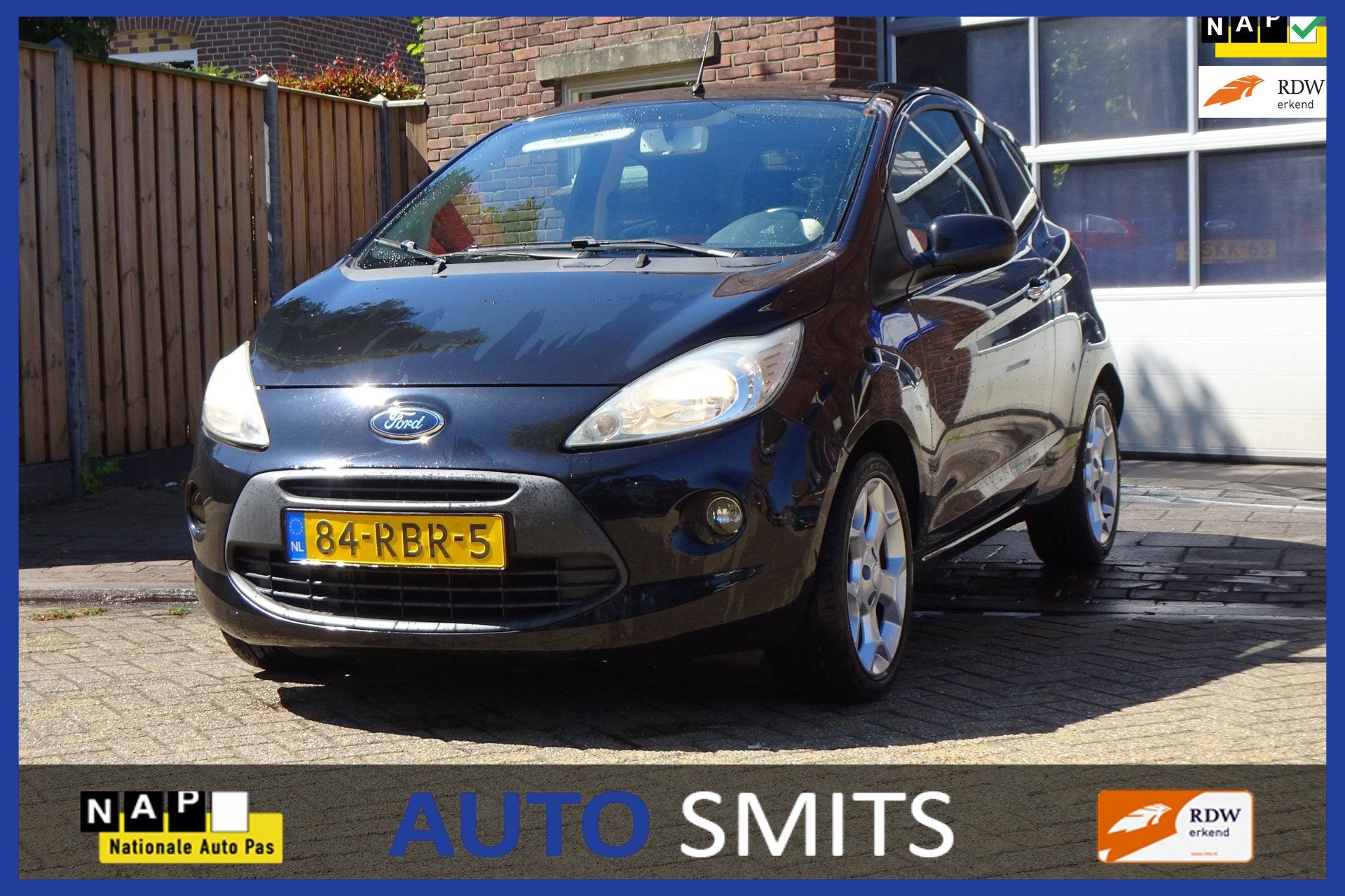 Ford Ka 1.2 Titanium X start/stop, Auto's, Voorwielaandrijving, Euro 5, Stof, Gebruikt