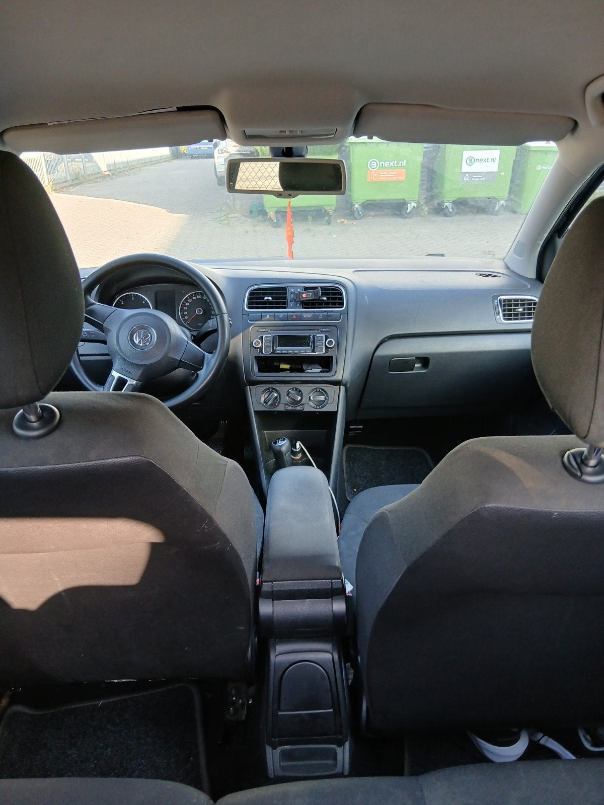 Volkswagen Polo 1.2 TDI 55KW BM 2011 Zwart, Auto's, Voorwielaandrijving, 74 pk, 1199 cc, 96 €/maand