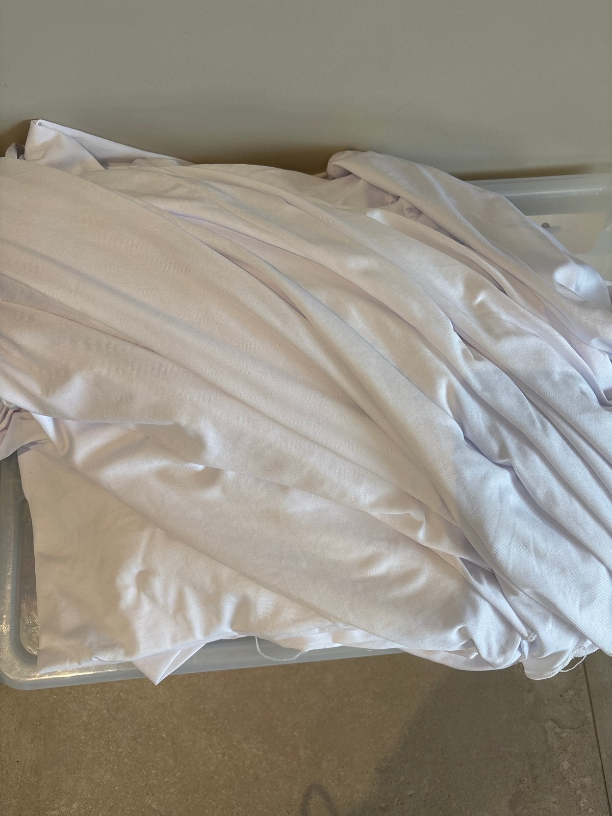 10x Witte Statafelhoezen - Perfect voor feesten en Events, Huis en Inrichting, Gebruikt, Ophalen of Verzenden, Overige typen, Wit