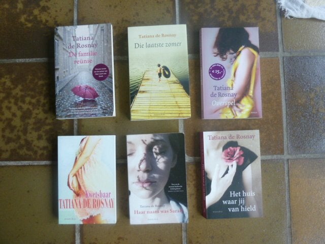 Tatiana de Rosnay - 6 paperbacks, Ophalen of Verzenden, Gelezen, Tatiana de Rosnay, Nederland