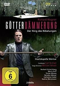2DVD Wagner : Götterdämmerung ( Carl St. Clair ), Ophalen of Verzenden, Romantiek, Zo goed als nieuw, Opera of Operette