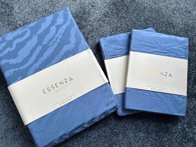 Essenza Dekbedovertrek 100% Bamboe 260, Huis en Inrichting, Slaapkamer | Beddengoed, Info@essenzahome.nl, Blauw, Essenza, Dekbedovertrek